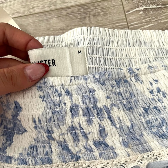 Hollister Blue Floral Mini Skirt - Picture 5 of 5